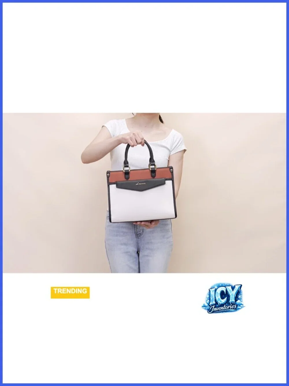 Women's Satchel Tote Handbag PU Leather Crossbody Shoulder Bag Top Handle 3-Way